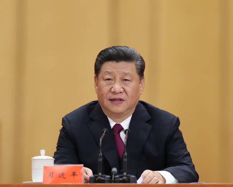 4月30日，紀(jì)念五四運(yùn)動(dòng)100周年大會(huì)在北京人民大會(huì)堂隆重舉行。中共中央總書記、國(guó)家主席、中央軍委主席習(xí)近平在大會(huì)上發(fā)表重要講話。